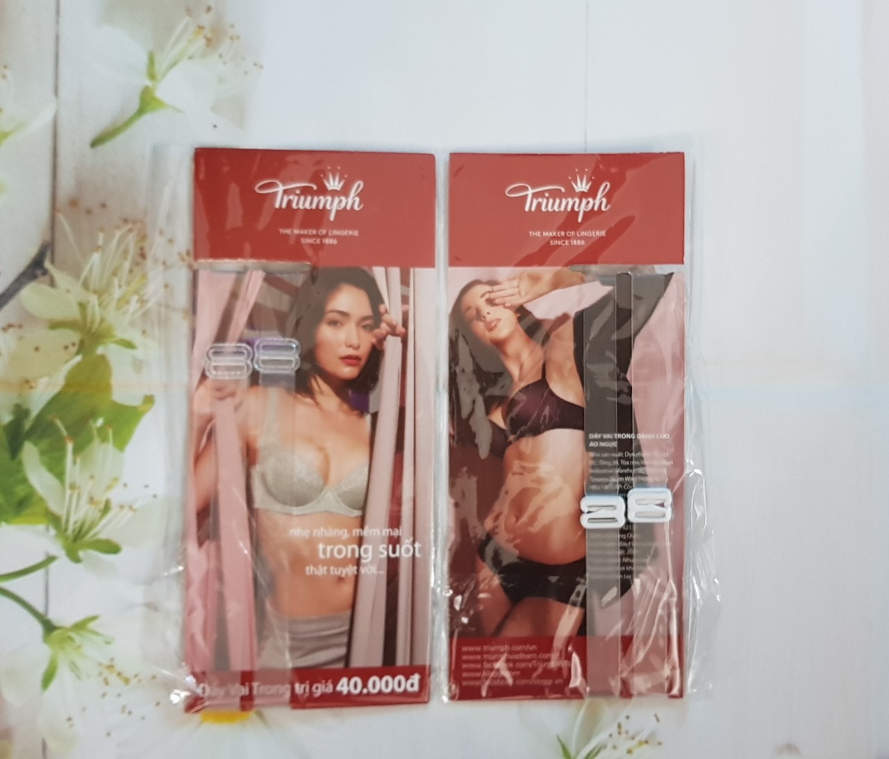 Dây áo trong suốt - Dây vai trong áo ngực nữ Triumph