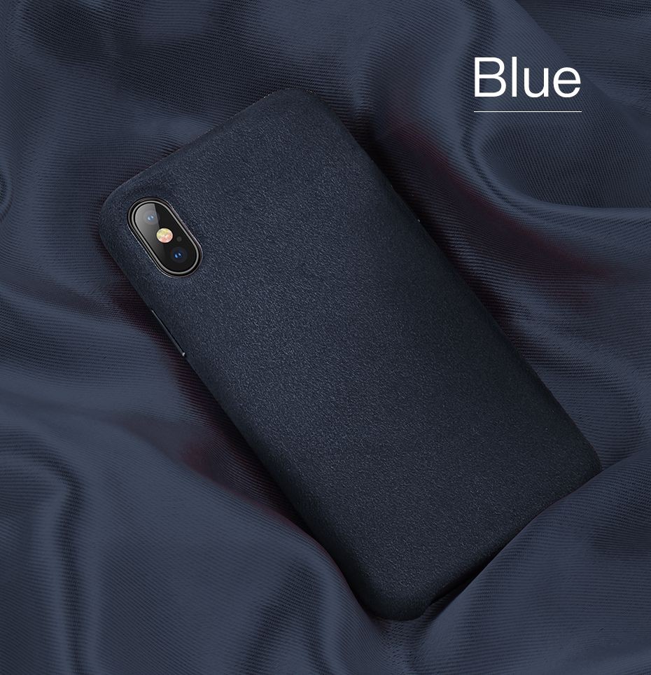 Ốp lưng bọc vải siêu mịn, chống trầy xước Baseus Original Super Fiber Case cho iPhone XS Max (New Model) - Hàng chính hãng