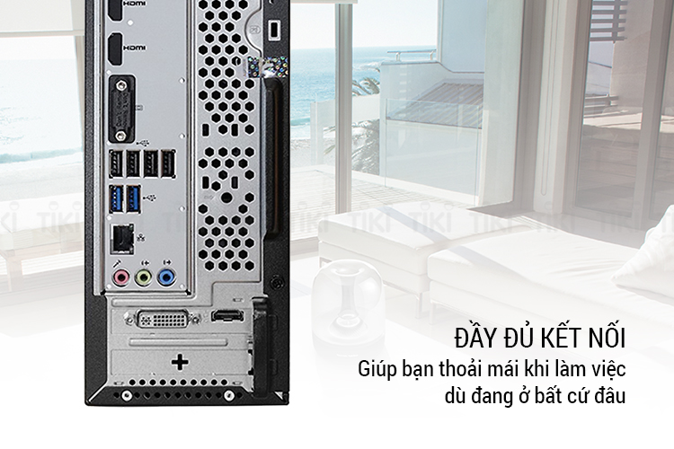 PC Acer AS XC-885 DT.BAQSV.001 Core i3-8100/4GB/1TB HDD/Dos - Hàng Chính Hãng