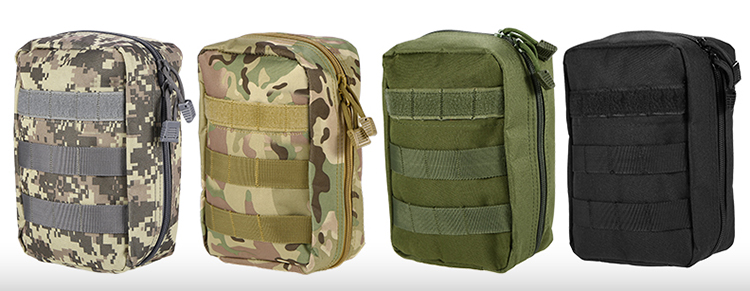 Lixada First Aid Kit Empty Bag Travel Emergency Survival Pouch Medical Storage Bag Medicine Package Pack Traveling