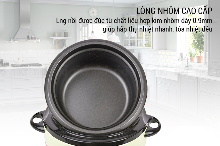 Nồi Cơm Điện Nắp Rời Cơ Happy Cook HCD-061A (0.6L) - Hàng chính hãng