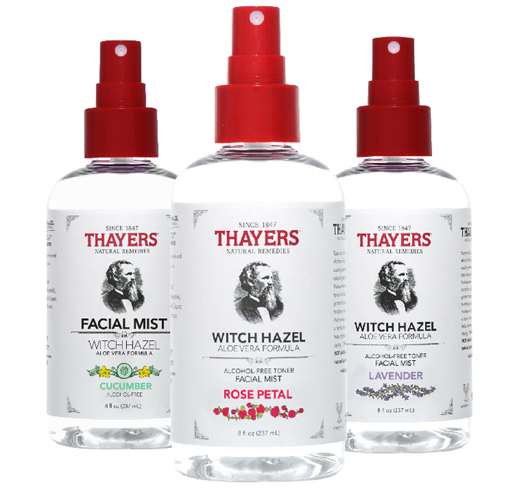 Nước hoa hồng không cồn THAYERS - Hương dưa leo- Dạng xịt 237ml