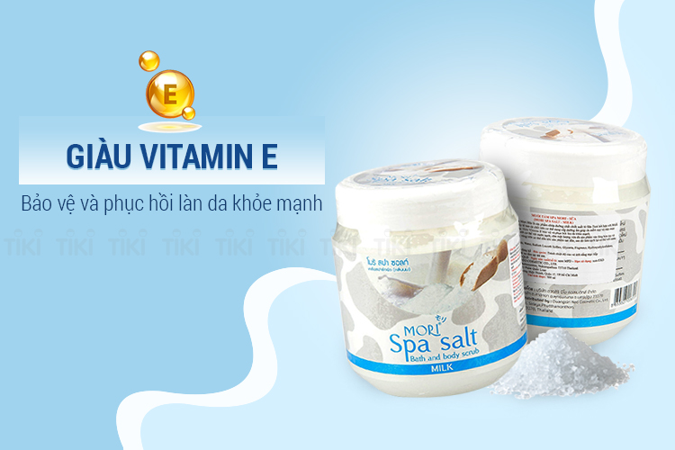 Muối Tắm Spa Mori Sữa Mori Spa Salt - Milk (700ml)