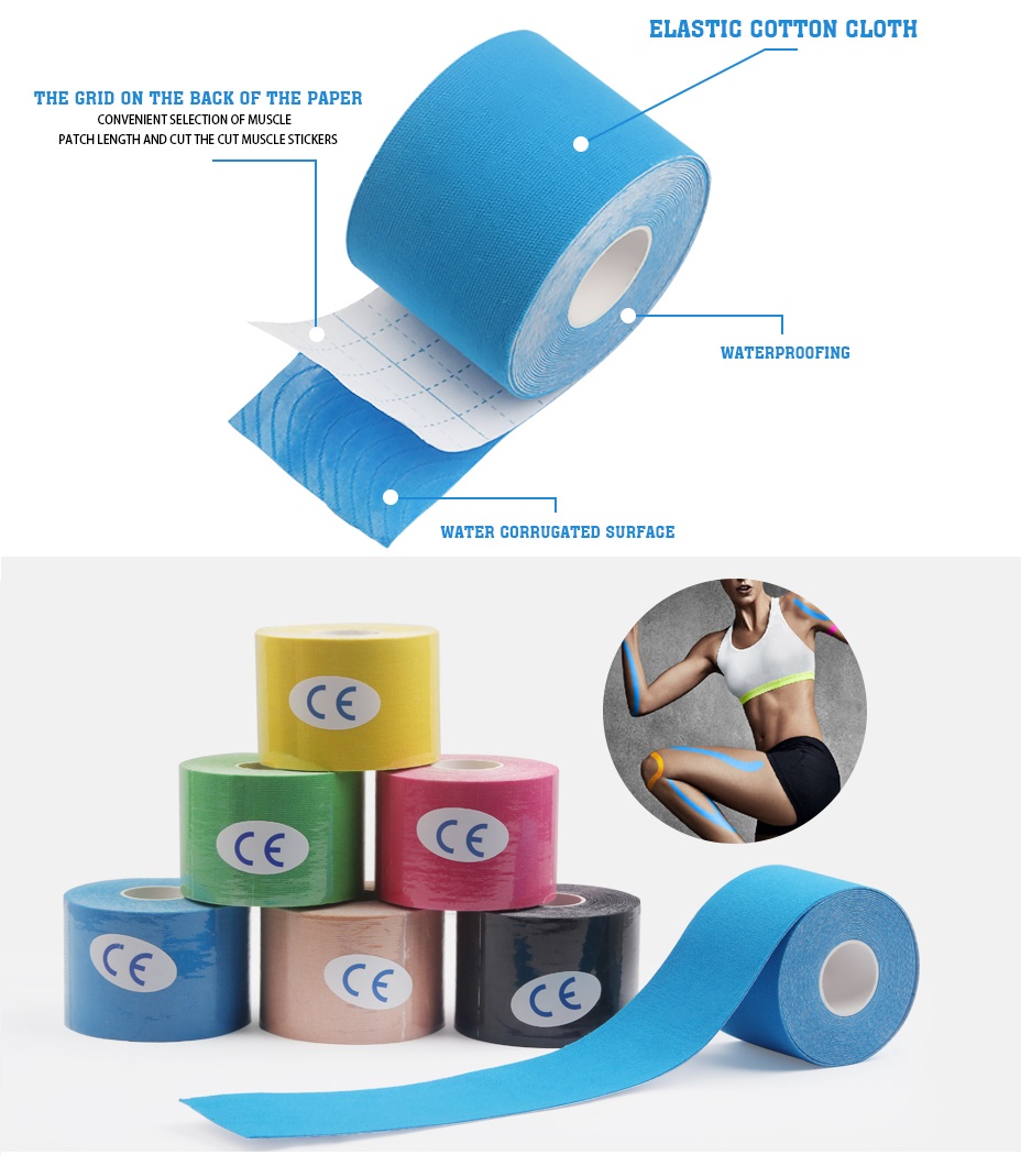Mua Băng dán cơ thể thao Kinesiology 5cm x 5m - DONGDONG | Tiki