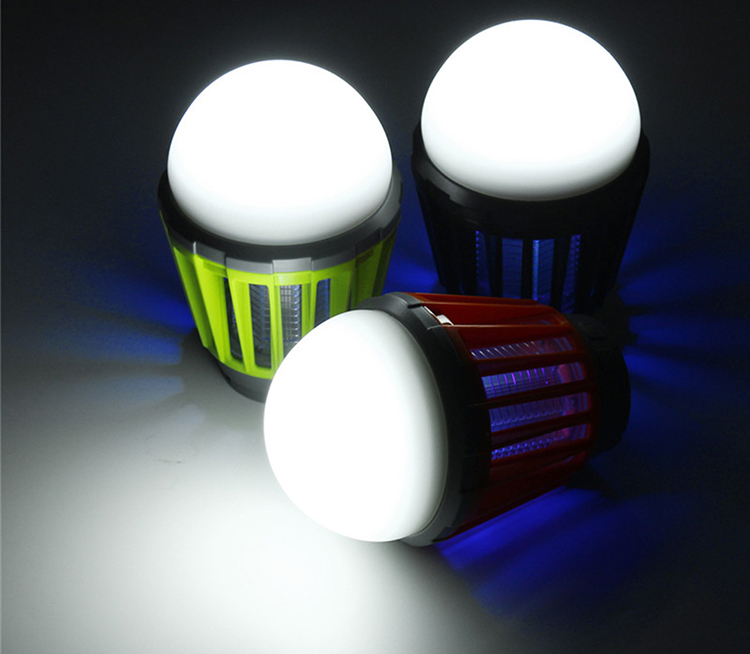 Photocatalyst Mosquito Lamp Portable Mosquitos Repellent Bug Insect Light Waterproof Electronic Pest Control UV Lights