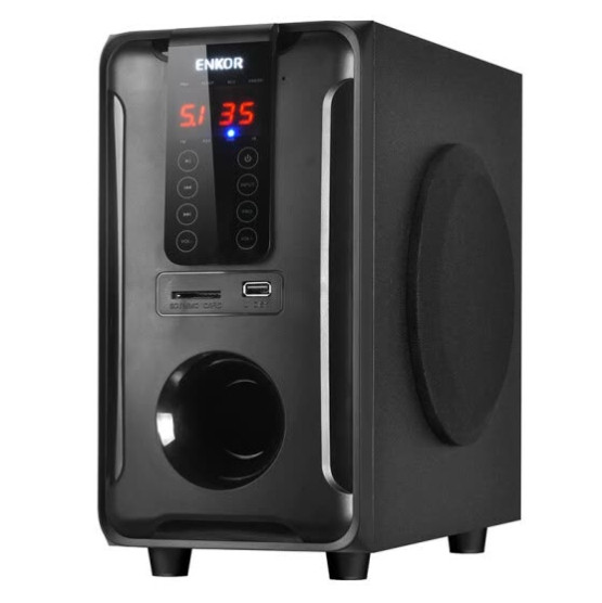 ENKOR H3811B 5.1-channel multimedia computer notebook Bluetooth speaker TV audio card subwoofer with FM radio