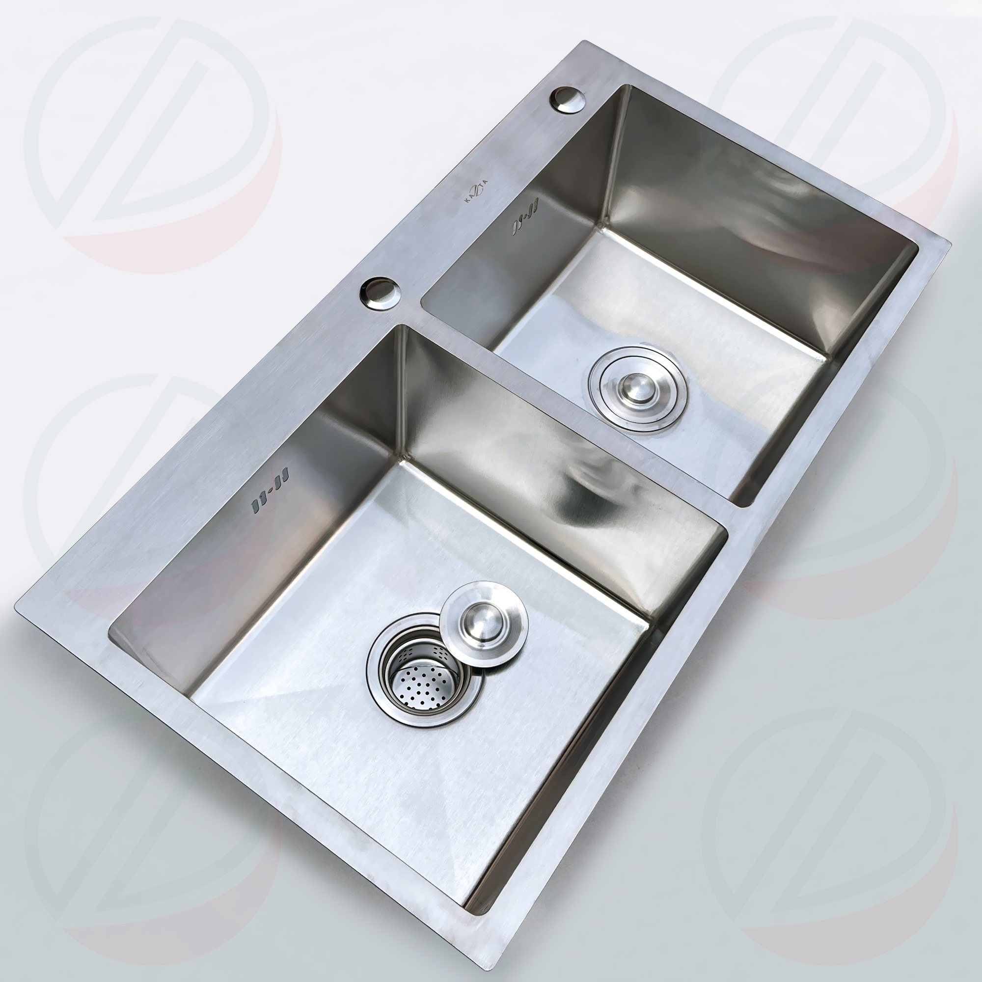 COMBO Chậu Rửa Chén Bát Có Chân Lắp Thêm Bàn Chờ Nhiều Kích Thước - Tặng bộ đầu hút nước rửa chén tiện lợi