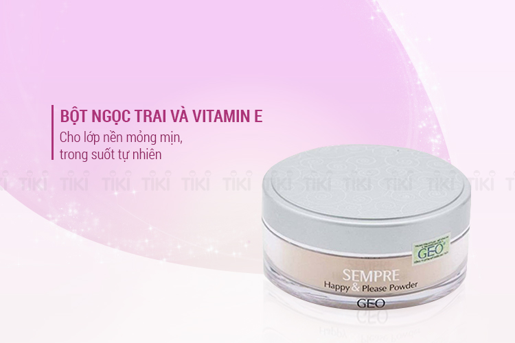 Phấn Bột Sempre Happy & Please Powder #2 Geo_Py36