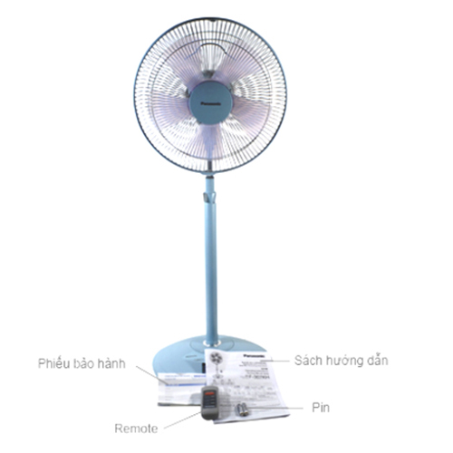Quạt Đứng Panasonic F - 308Nhb - Xanh - Hàng Chính Hãng