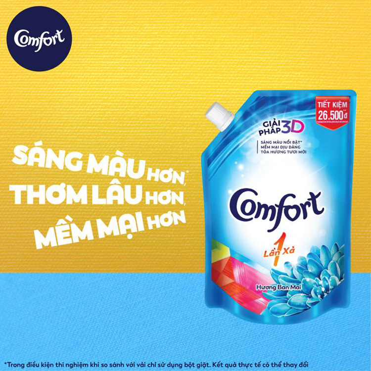 Nước Xả Vải Comfort Một Lần Xả Hương Ban Mai Túi 1.6L - 32017711