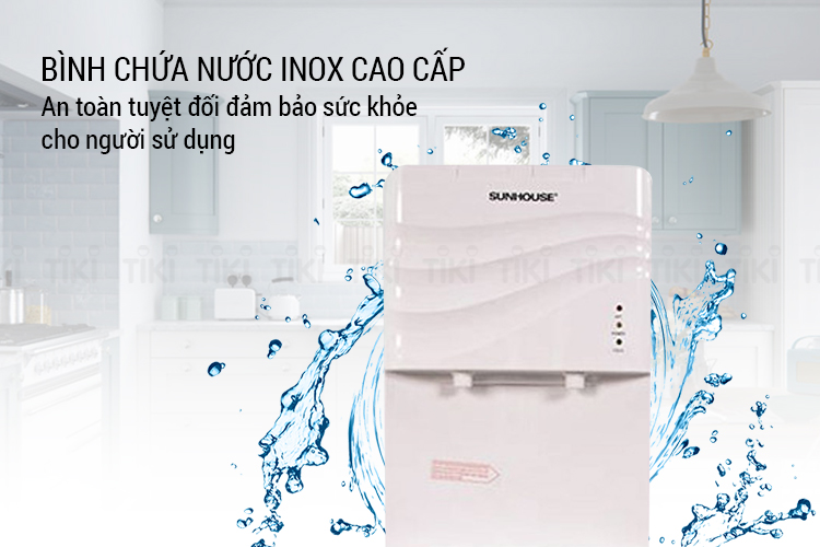 Cây Nước Nóng Lạnh Sunhouse SHD9613 - Hàng Chính Hãng