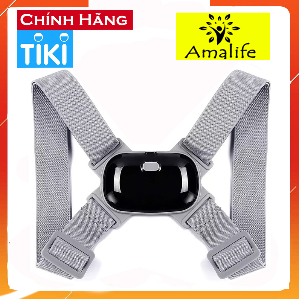 Đai Chống Gù Lưng Trẻ Em Người Lớn Thông Minh Cảm Ứng Rung Khi Lưng Gù Sai Tư Thế - Chính Hãng Amalife