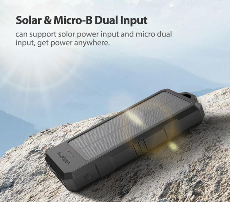 Pin Sạc Dự Phòng RAVPower 15000mAh RP-PB124 - Hàng Chính Hãng