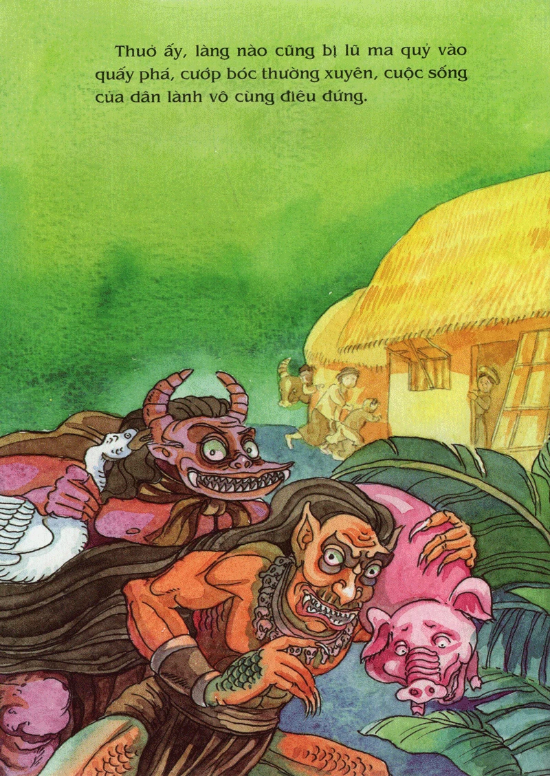 Tranh Truyện Dân Gian Việt Nam: Sự Tích Hoa Đào, Hoa Mai