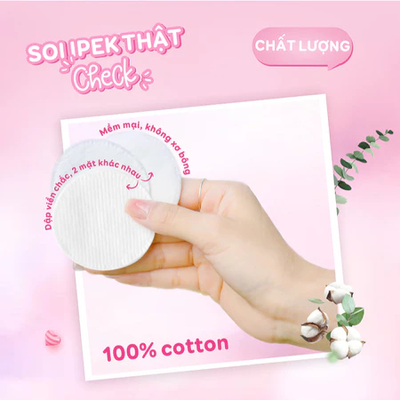 Bông Tẩy Trang Ipek 150 Miếng (Thổ Nhĩ Kỳ)