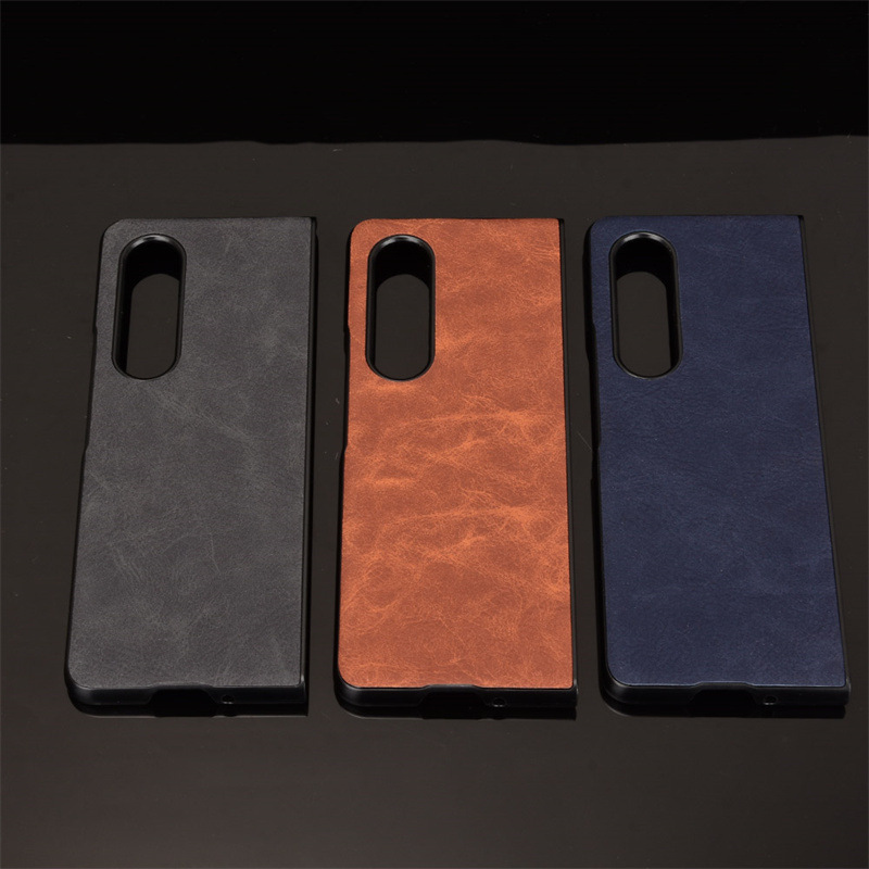 Ốp Lưng Da Kai Learther Cover dành cho Samsung Galaxy Z Fold 4 - Hàng Chính Hãng