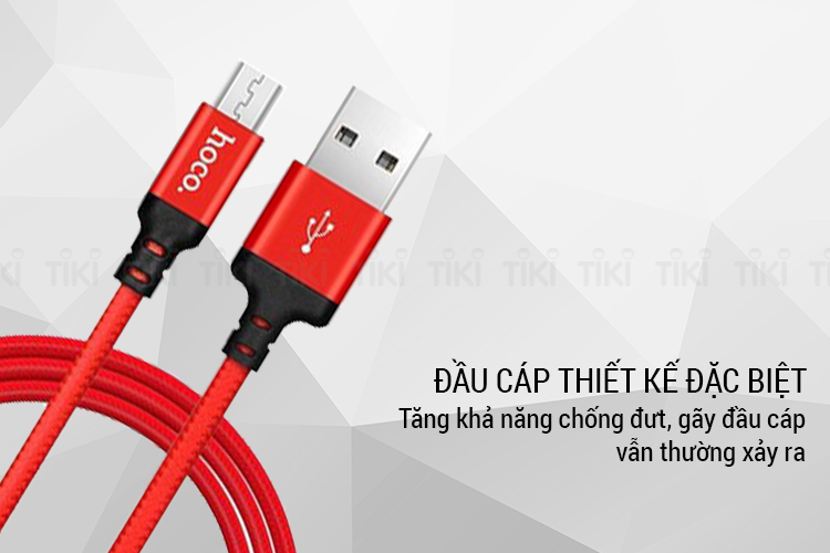 Cáp Sạc Hoco X14 Cổng Micro USB Dài 1m