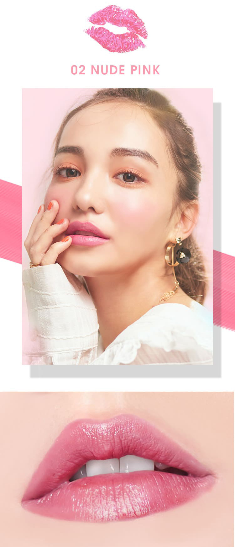 Son bút dạng lì Mkup và Kem dưỡng ẩm trắng da Mkup