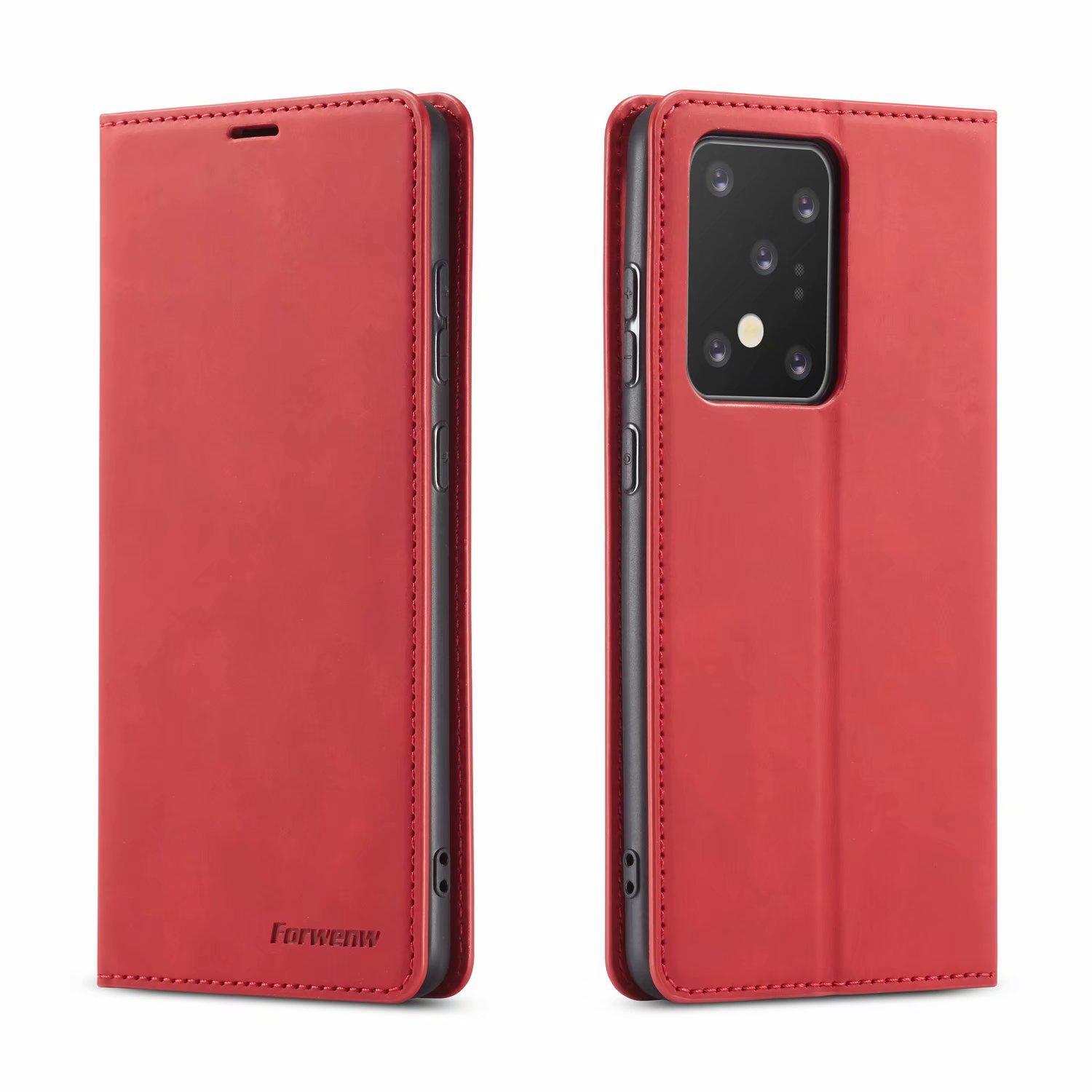 Bao da chính hãng Forwenw dành cho Samsung Galaxy Note 20 Ultra dạng ví cao cấp ( Tặng Dán Bảo Vệ Camera )