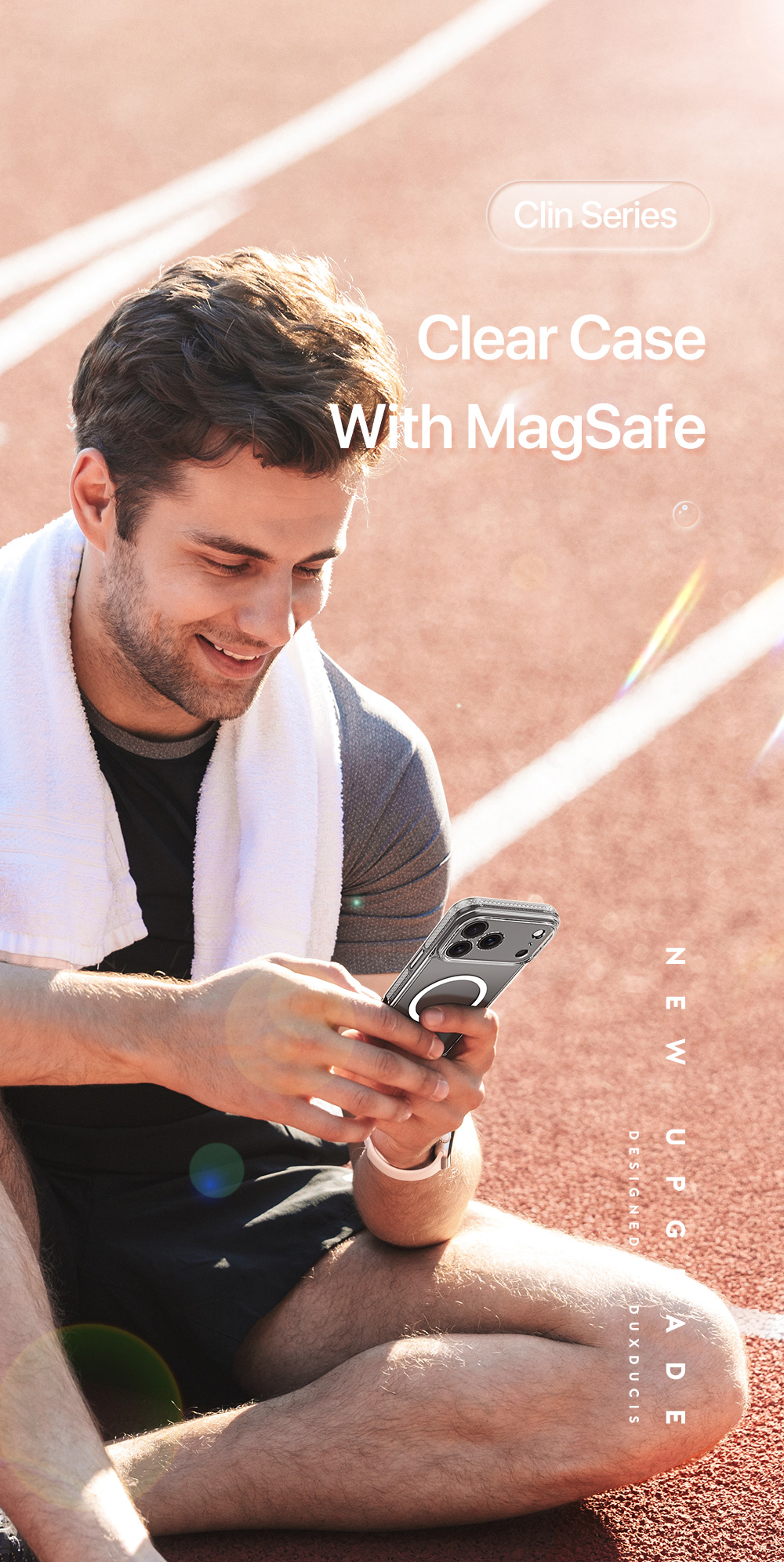 Ốp Lưng Sạc Từ Tính Chống Ố Vàng Dành Cho iPhone 17 Pro Max / 17 Pro / 17 Air / iPhone 17, DUX DUCIS Clin Mag Series_ Hàng chính hãng
