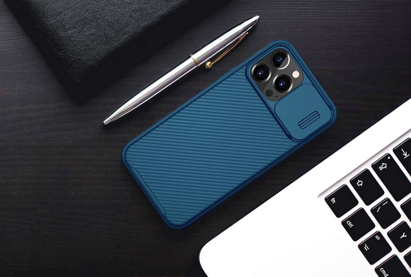 Ốp Nillkin bảo vệ Camera cho iPhone 13 / 13 Pro / 13 Pro Max Nillkin Camshield nắp đậy bảo vệ Camera - Hàng nhập khẩu