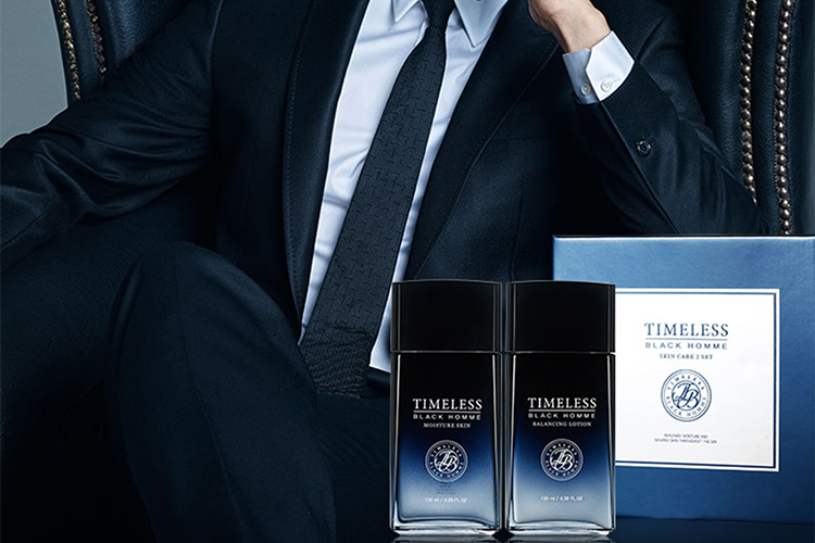 Snp Timeless Black Homme Skin Care Set (130ml)