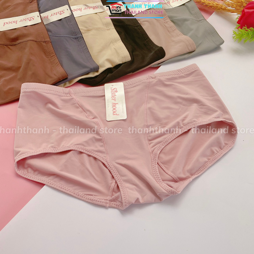 Quần lót nữ thái lan 828 – Chất thun lạnh - giao màu ngẫu nhiên