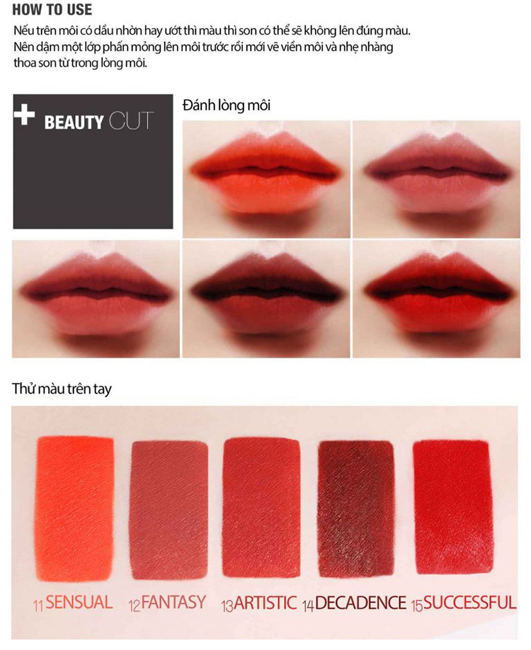 Son Thỏi Lì Bbia Last Lipstick Version 3