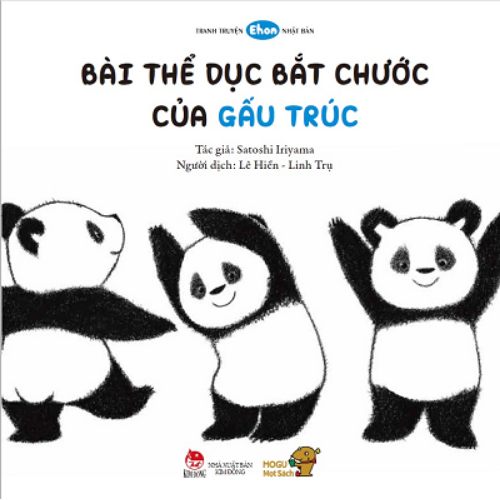 Truyện Ehon bé 1-2-3 tuổi - Bài thể dục bắt chước của gấu trúc