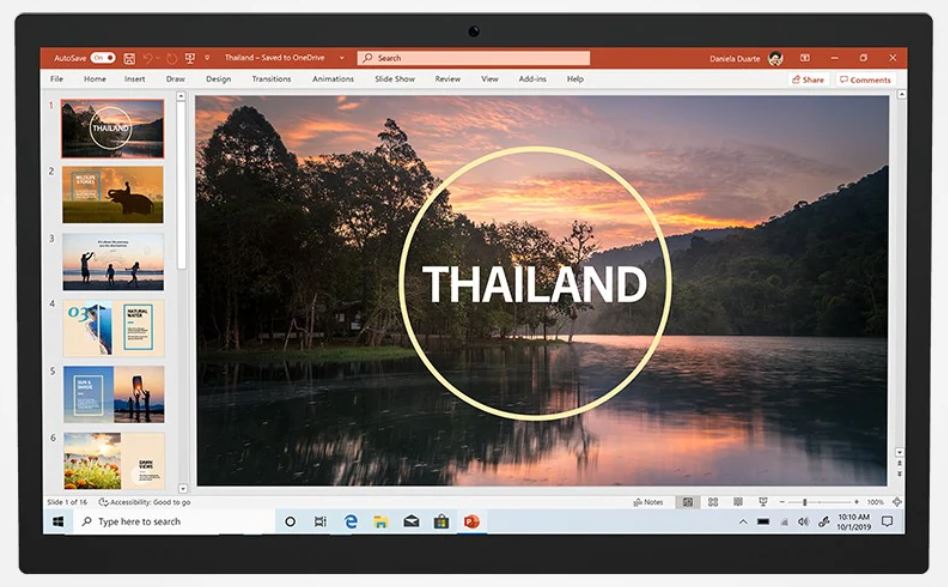 Phần Mềm Microsoft Office 365 Personal English APAC - 1 Năm - Hàng chính hãng