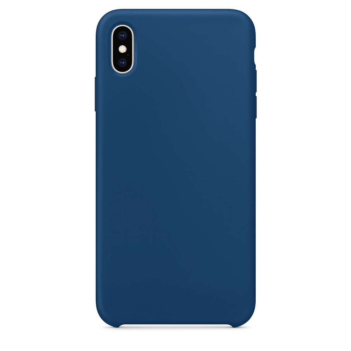 Ốp lưng silicone case cho iPhone X/ XS chống sốc chống bám bẩn có lớp nhung lót mặt trong chống trầy xước điện thoại - Hàng chính hãng