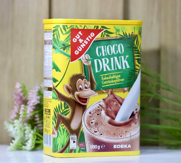 bột choco drink gut & gunstig pha uống hộp 800gr 1