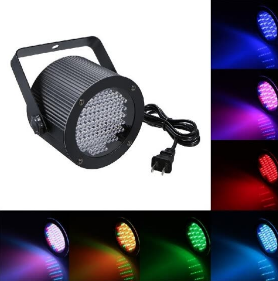 AC90-240V 25W 86 LED RGB 4CH Mini Stage Par Light Lamp Lighting Fixture Supported Sound Activated/ Auto-running/ DMX512/ Master-sl