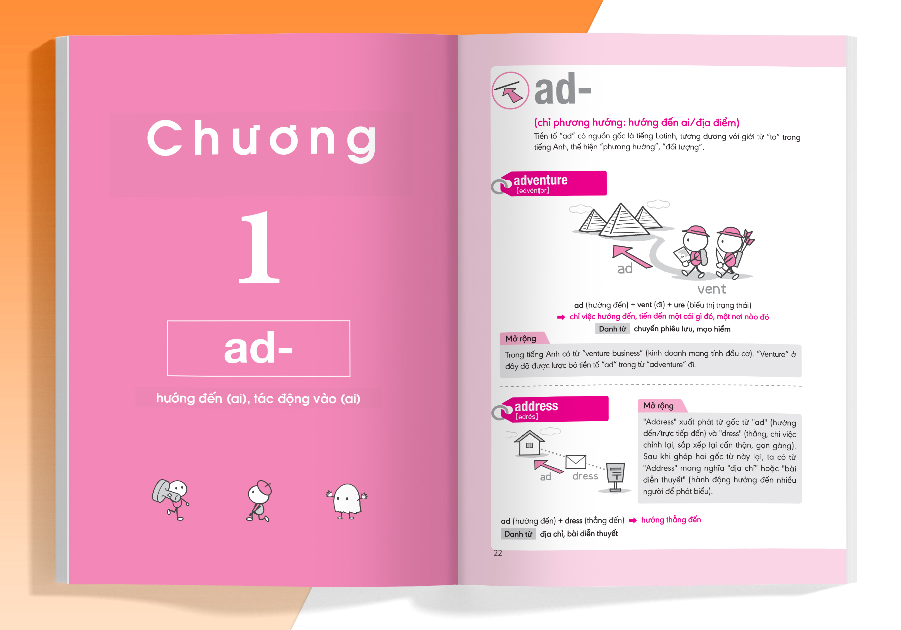 Nghiền Từ Vựng Tiếng Anh - Học Qua Gốc Từ Bằng Hình Ảnh (Quyển 1) 