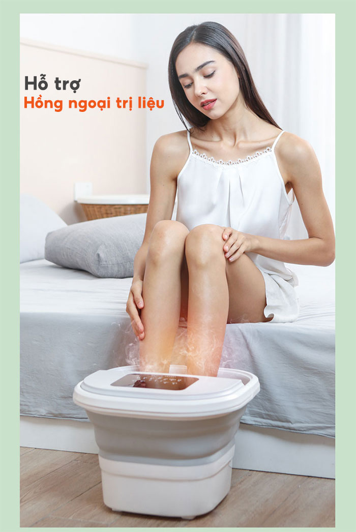 Bồn ngâm chân gấp gọn Nikio NK-193