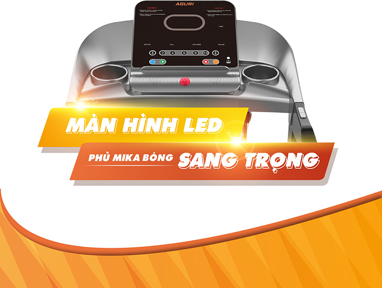 Máy chạy bộ điện Aguri AGT - 106ILE - Hàng Chính Hãng
