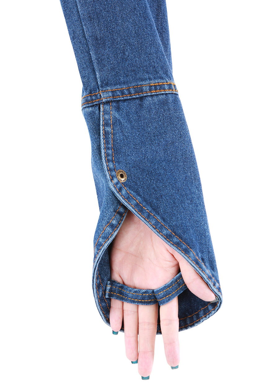 Áo chống nắng nữ Jean 1 lớp Vietcharm ACN01 Áo chống nắng nữ Jean 1 lớp Vietcharm ACN01