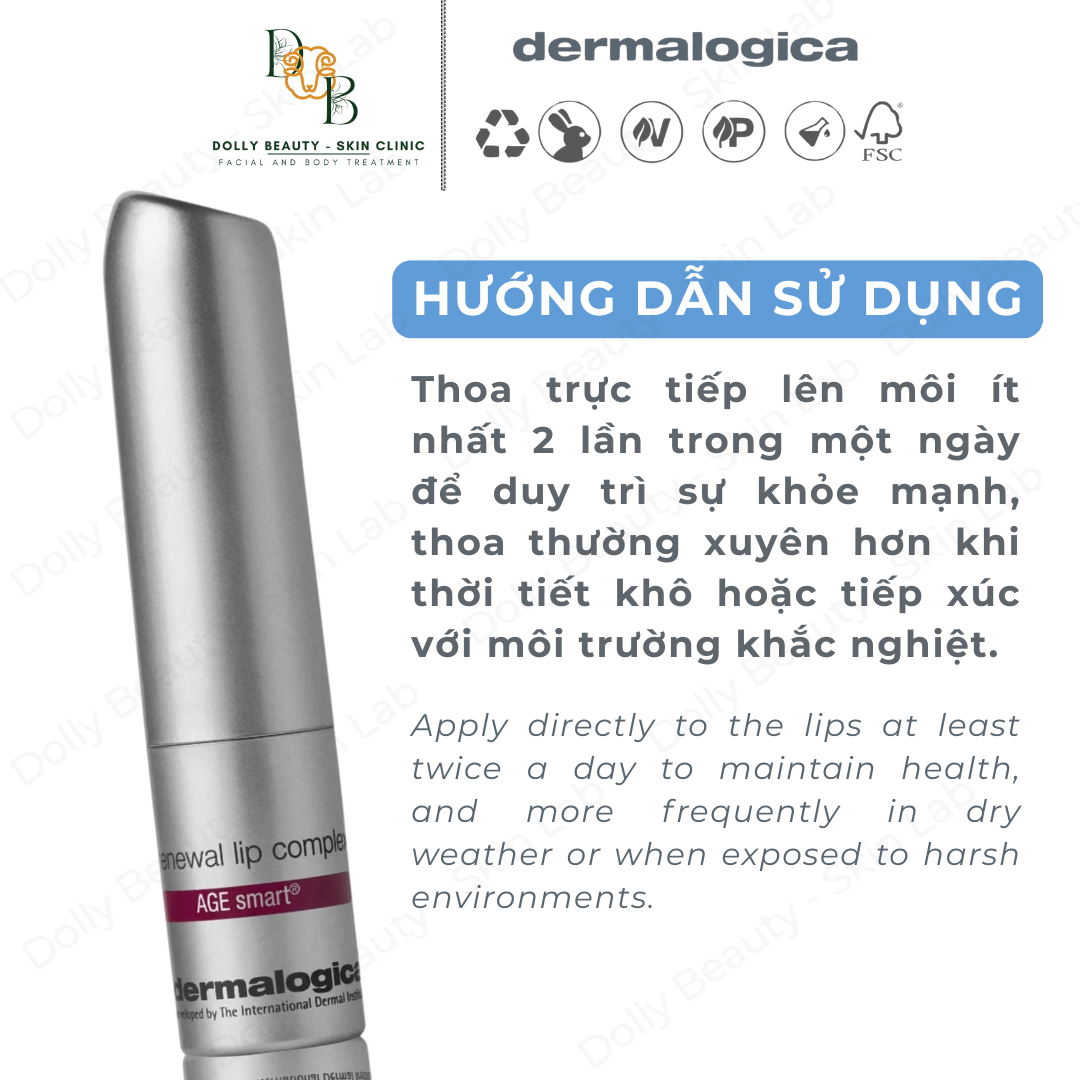 Son dưỡng ngừa thâm môi RENEWAL LIP COMPLEX của Dermalogica