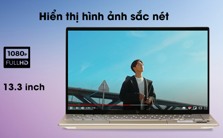 Laptop HP Envy 13-ba0046TU 171M7PA (Core i5-1035G4/ 8GB DDR4 2666Mhz/ 512GB PCIe NVMe/ 13.3 FHD IPS/ Windows 10 Home + Office) - Hàng Chính Hãng