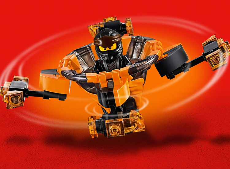 Con Quay Lốc Xoáy Đất LEGO 70662