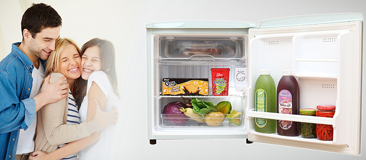 Tủ Lạnh Mini Aqua AQR-55AR (50L)