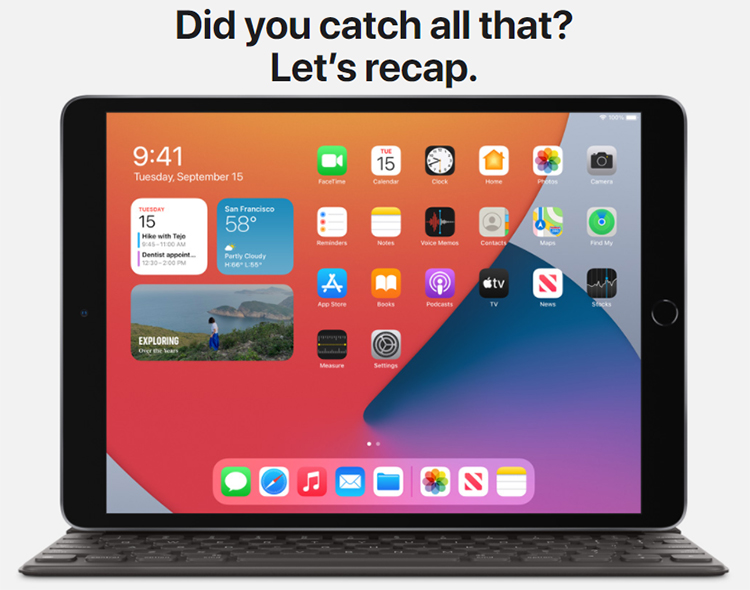 iPad 10.2 Inch WiFi 128GB (gen 8) New 2020 - Hàng Chính Hãng
