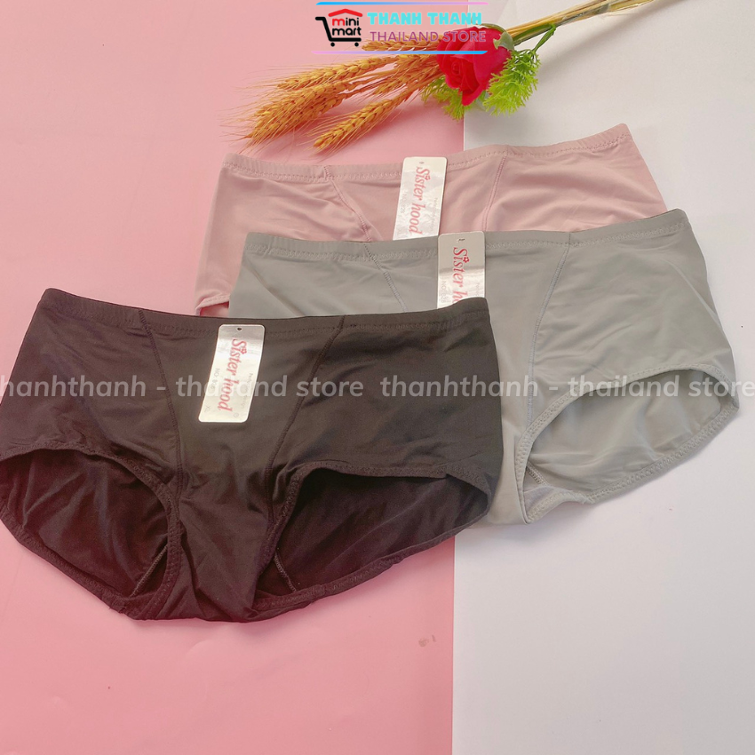 Quần lót nữ thái lan 828 – Chất thun lạnh - giao màu ngẫu nhiên