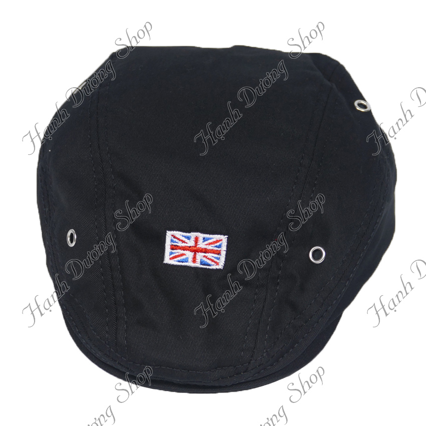 Nón beret mỏ vịt cho bé yêu dành cho bé từ 1 đến 3 tuổi mũ lưỡi trai mỏ vịt được thêu logo lá cờ cực xinh - Hạnh Dương