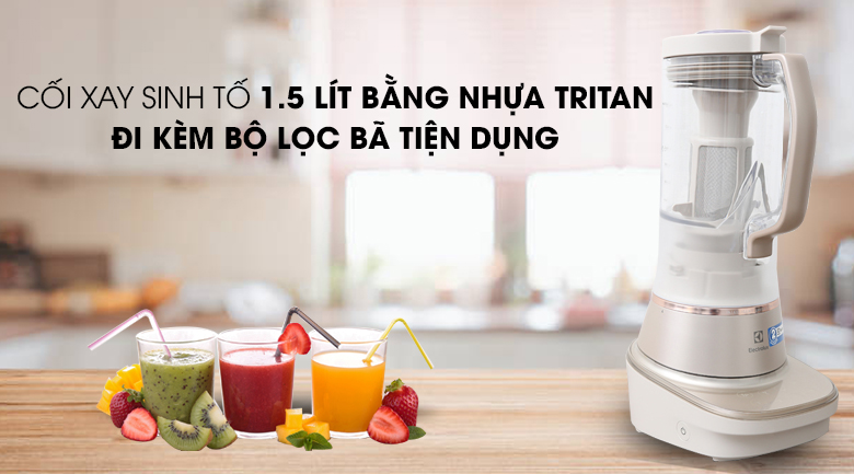 Máy xay sinh tố Electrolux E7TB1-50CW - Hàng chính hãng 