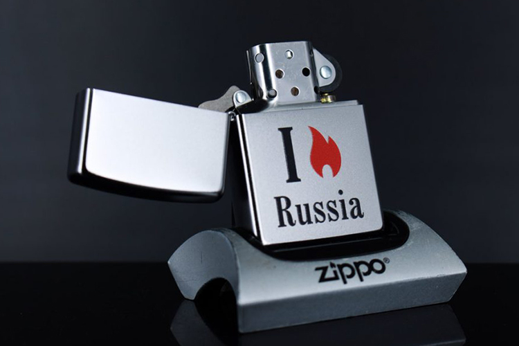 Bật Lửa Zippo 205 I Flame Russia