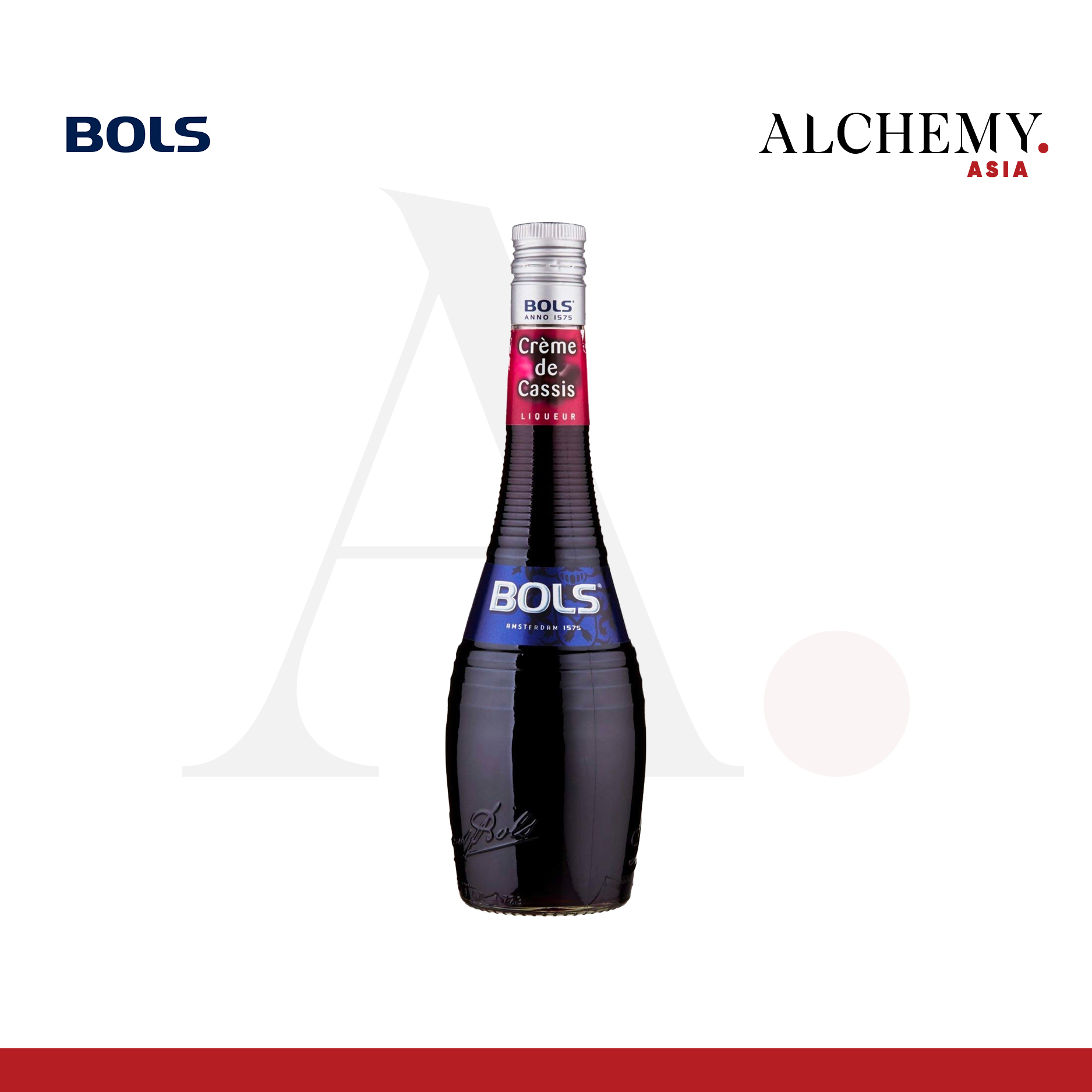 Rượu Bols Crème De Cassis Liqueur 17％ 1x0.7L