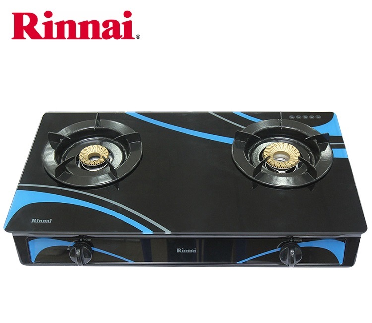Bếp gas 7 tấc Rinnai RV-3715GL (BC), Chén đồng lửa xanh tiết kiệm gas - Hàng chính hãng
