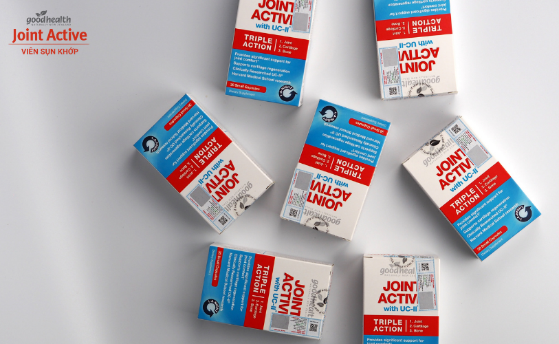 Viên Sụn Khớp Goodhealth Joint Active - Với UC2 Tái Tạo Và Duy Trì Sụn Khớp - Giúp Khớp Khỏe Dễ Dáng Vận Động – 100% Chính Hãng Từ New Zealan
