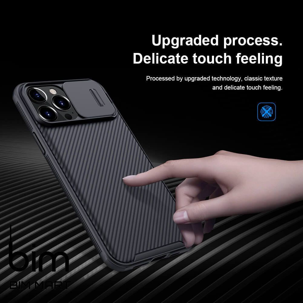 Ốp Nillkin Camshield bảo vệ Camera cho iPhone 13 Pro Max - Hàng nhập khẩu
